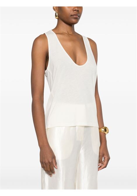 albia tank top woman ivory LOULOU DE SAISON | ALBIAIVORY